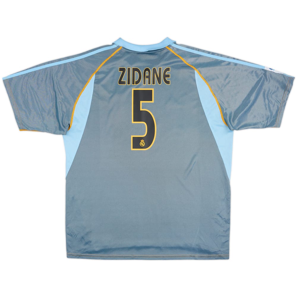 2003-04 Real Madrid Third Shirt Zidane #5 - 7/10 - (XL)