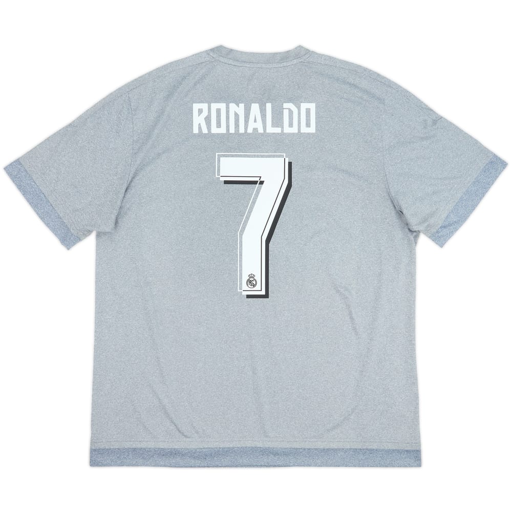 2015-16 Real Madrid Away Shirt Ronaldo #7 - 5/10 - (XL)