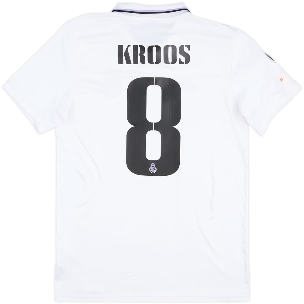 2022-23 Real Madrid Home Shirt Kroos #8 - 6/10 - (M)