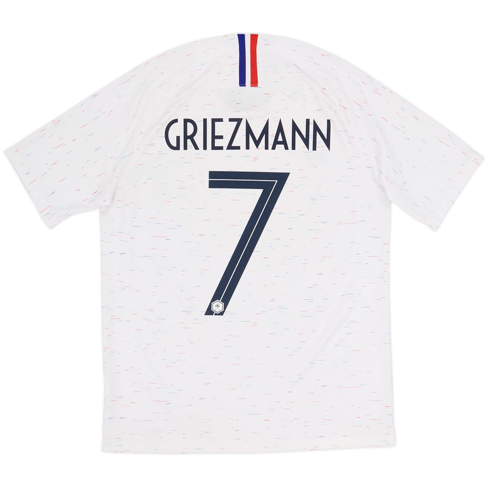 2018 France Away Shirt Griezmann #7 - 7/10 - (M)