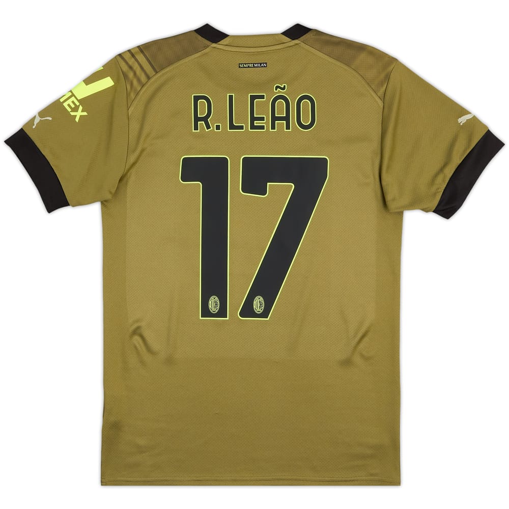 2022-23 AC Milan Third Shirt R.Leao #17 - 9/10 - (S)