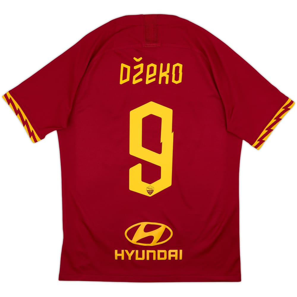 2019-20 Roma Home Shirt Dzeko #9 - 9/10 - (M)