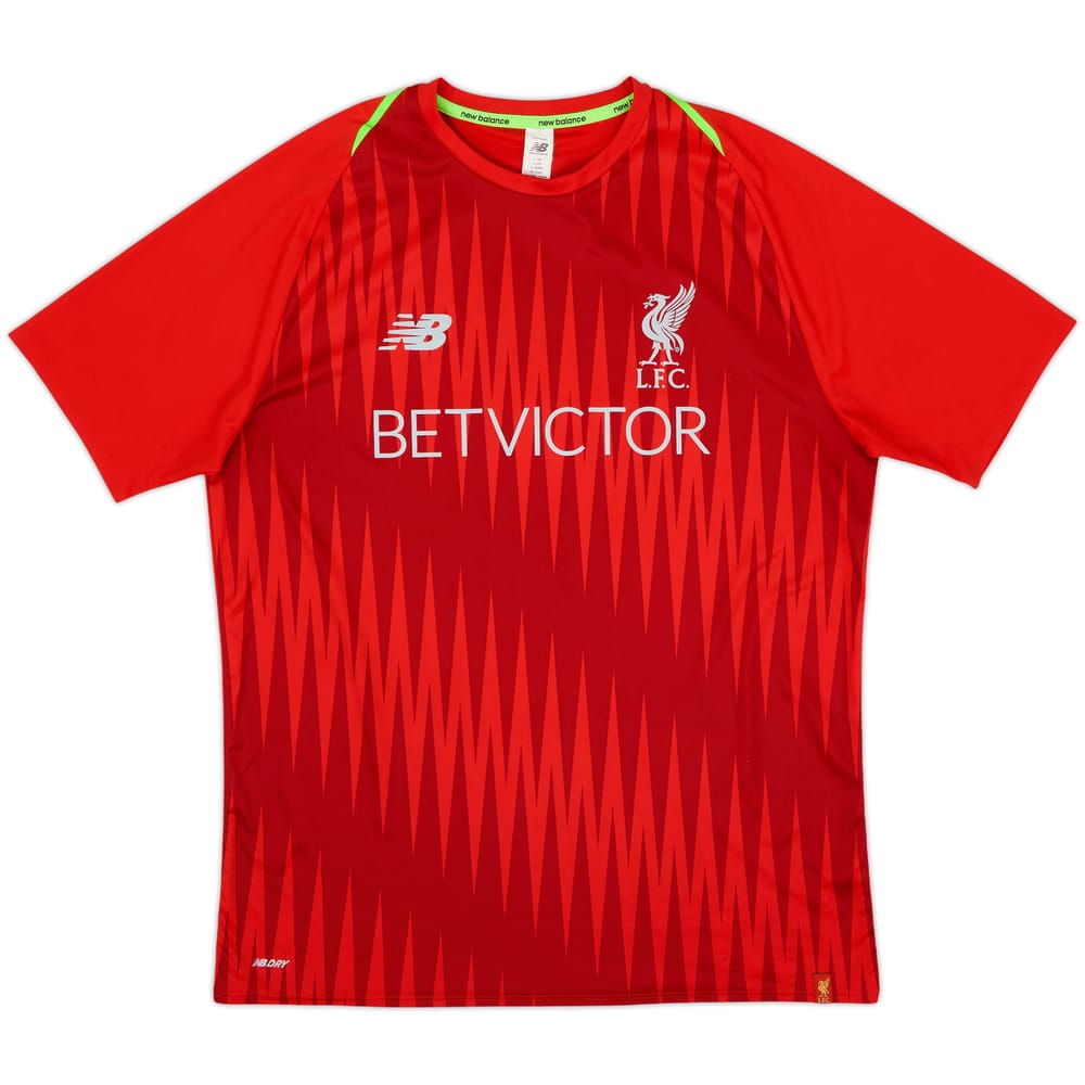 2018-19 Liverpool New Balance Training Shirt - 7/10 - (L)