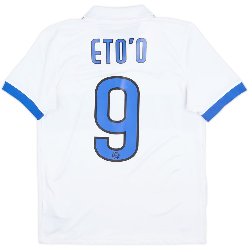 2009-10 Inter Milan Away Shirt Eto'o #9 - 7/10 - (S)
