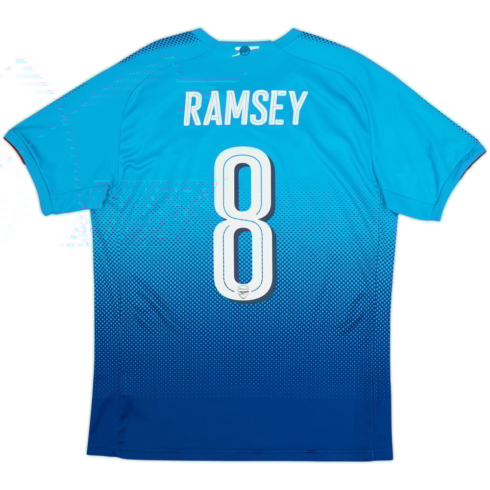 2017-18 Arsenal Visitante Camiseta Ramsey #8 - 6/10 - (M)