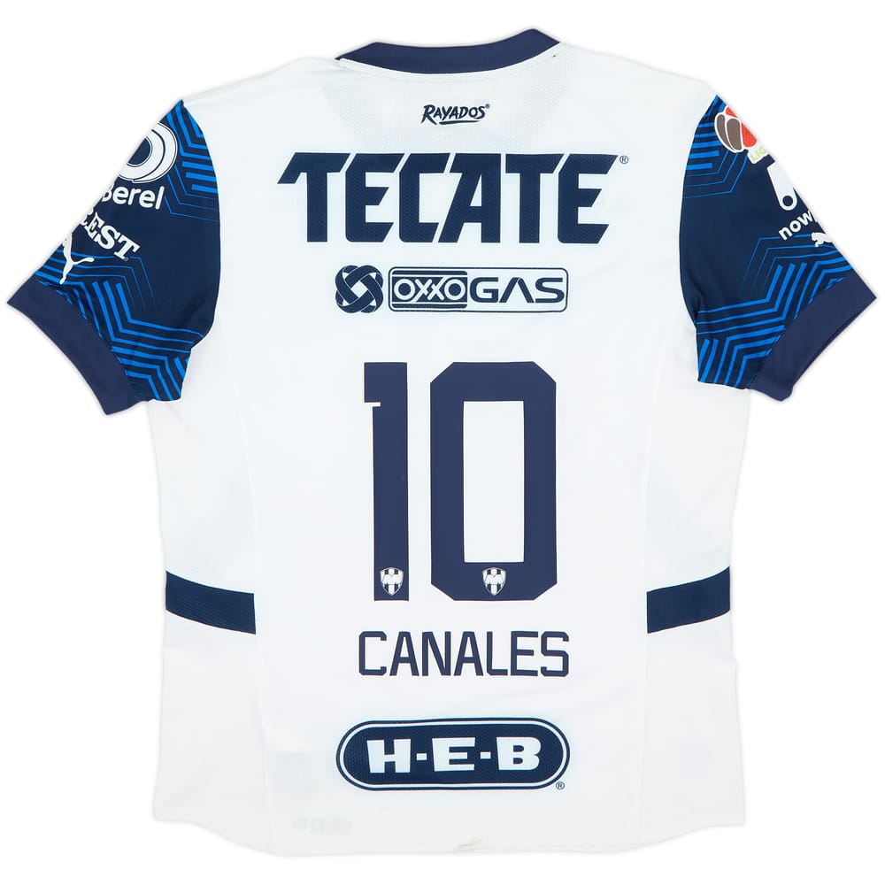 2024-25 Monterrey Away Shirt Canales #10 (M)