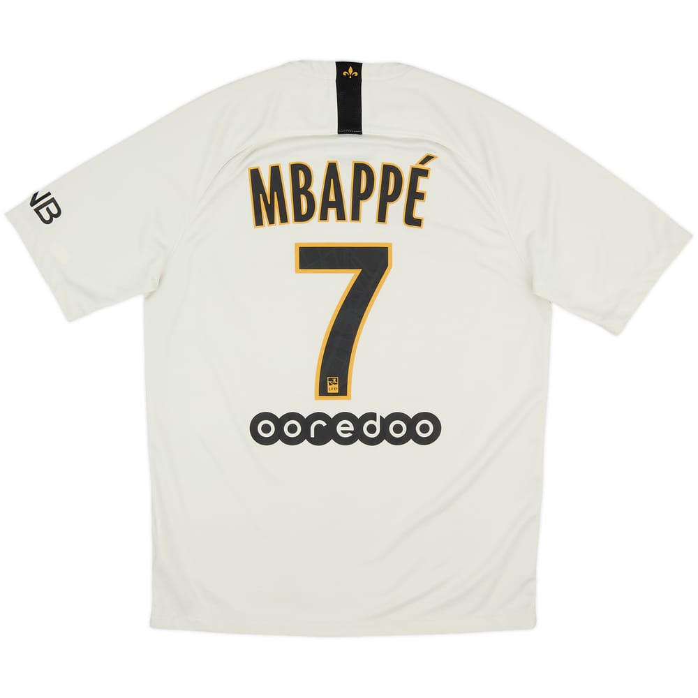 2018-19 Paris Saint-Germain Away Shirt Mbappe #7 - 8/10 - (M)