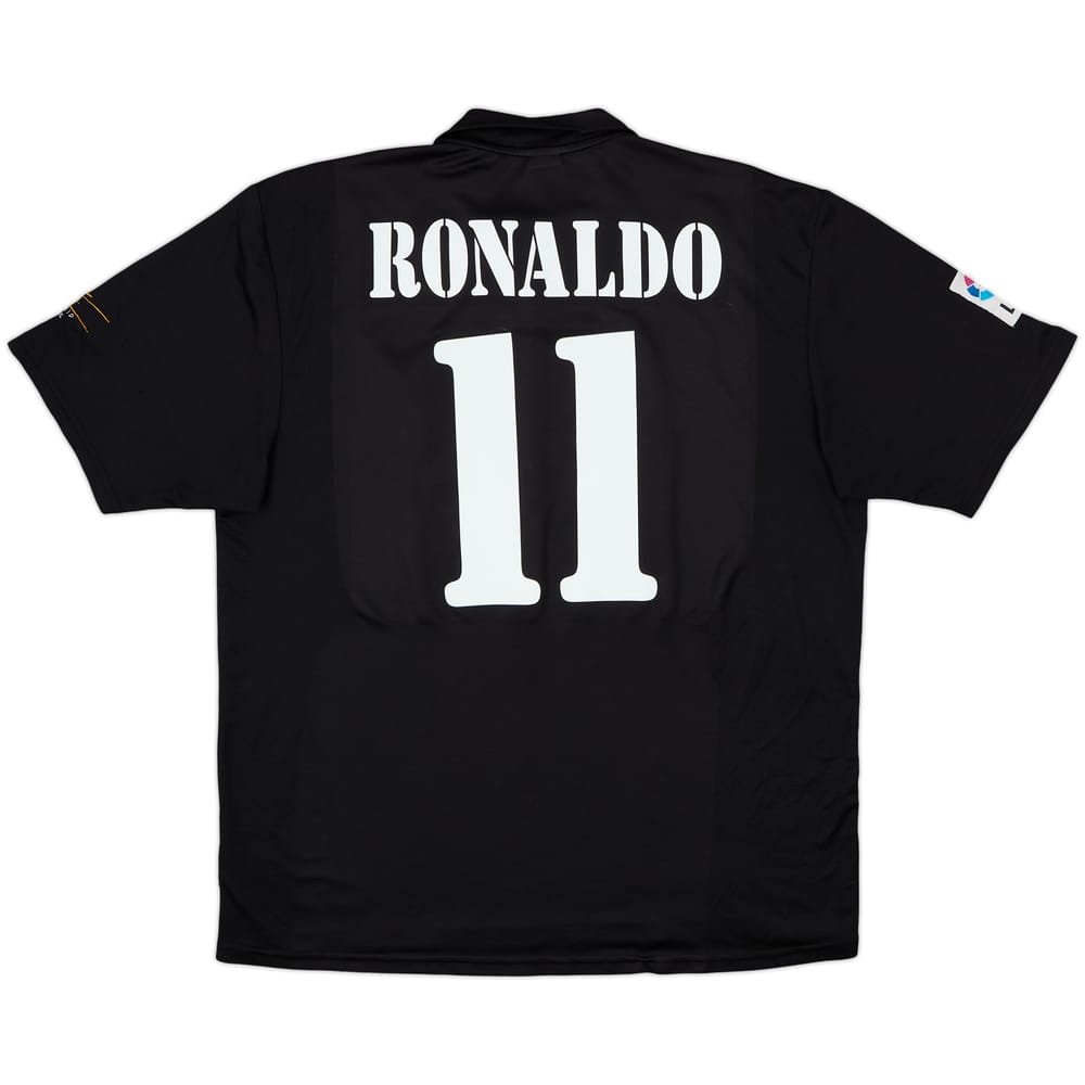 2002-03 Real Madrid Camiseta de visitante del Centenario Ronaldo #11 - 5/10 - (XL)
