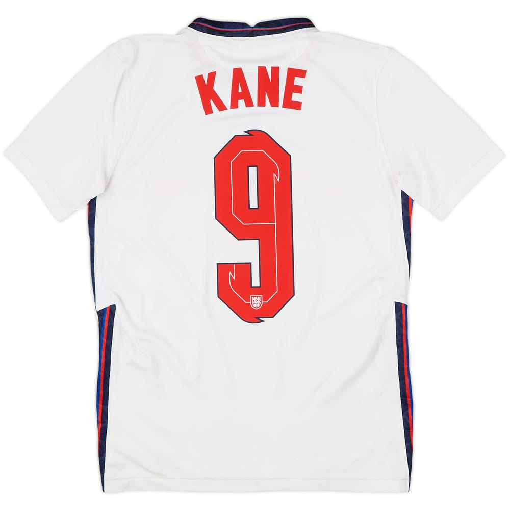 2020-22 England Home Shirt Kane #9 - 5/10 - (XL.Boys)
