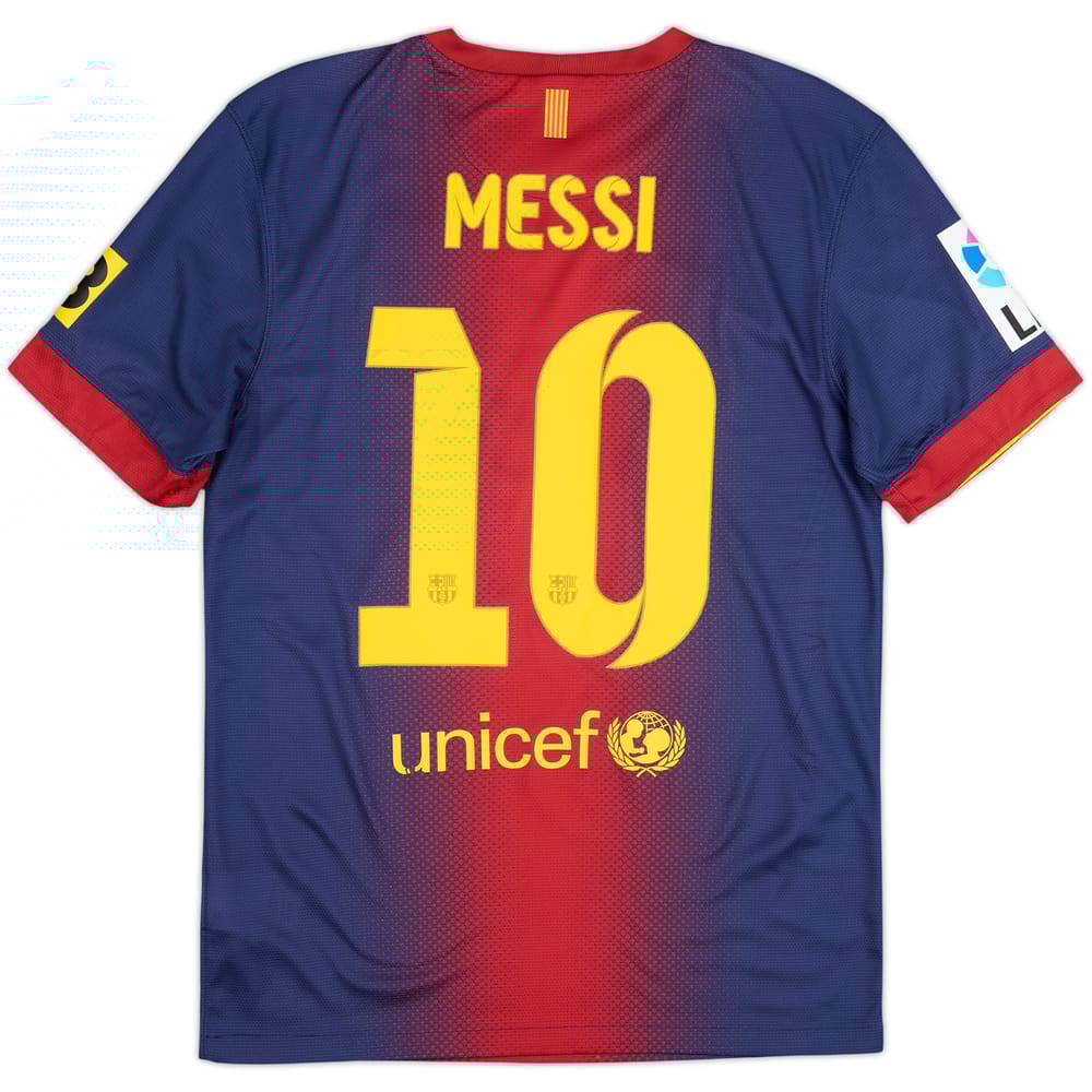 2012-13 Barcelona Camiseta Local Messi #10 - 6/10 - (S)