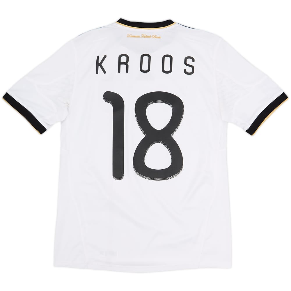 2010-11 Germany Home Shirt Kroos #18 - 8/10 - (XL.Boys)