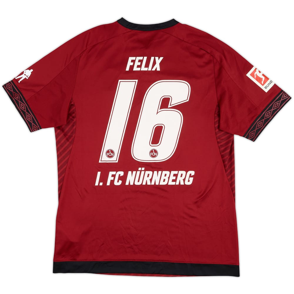 2018-19 Nurnberg Home Shirt Felix #16 - 7/10 - (L)