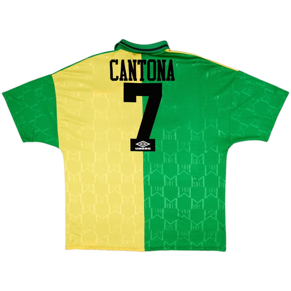 1992-94 Manchester United Third Shirt Cantona #7 - 8/10 - (XXL)