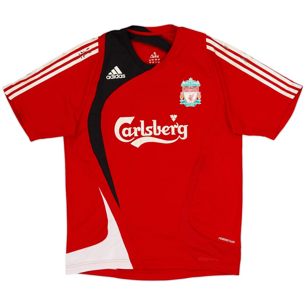 2007-08 Liverpool adidas Training Shirt - 5/10 - (M)
