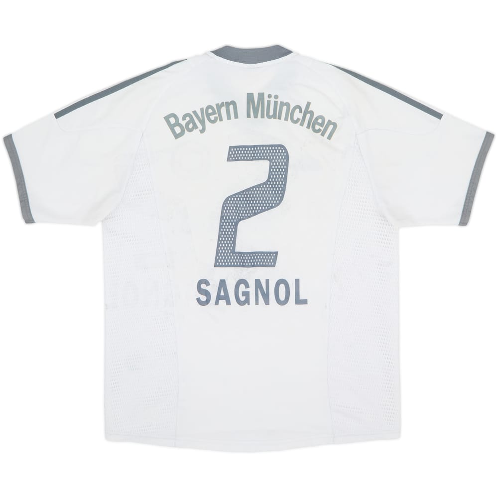 Camiseta de visitante del Bayern Munich 2002-03 Sagnol #2 - 5/10 - (M)