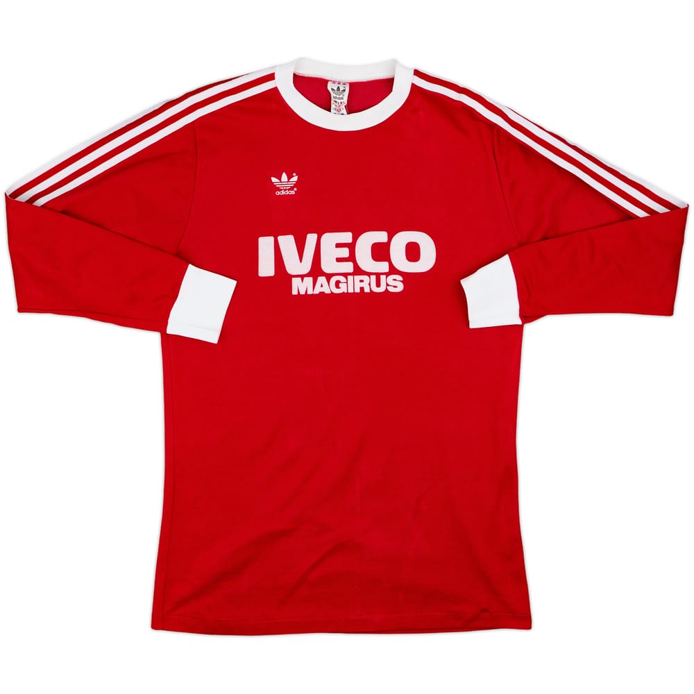 1983-84 Bayern Munich Local Camiseta Manga Larga - 8/10 - (L)