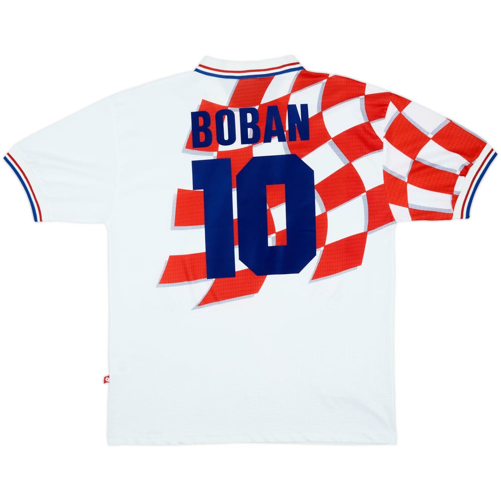 1998-01 Croacia Camiseta de local Boban #10 - 8/10 - (XL)
