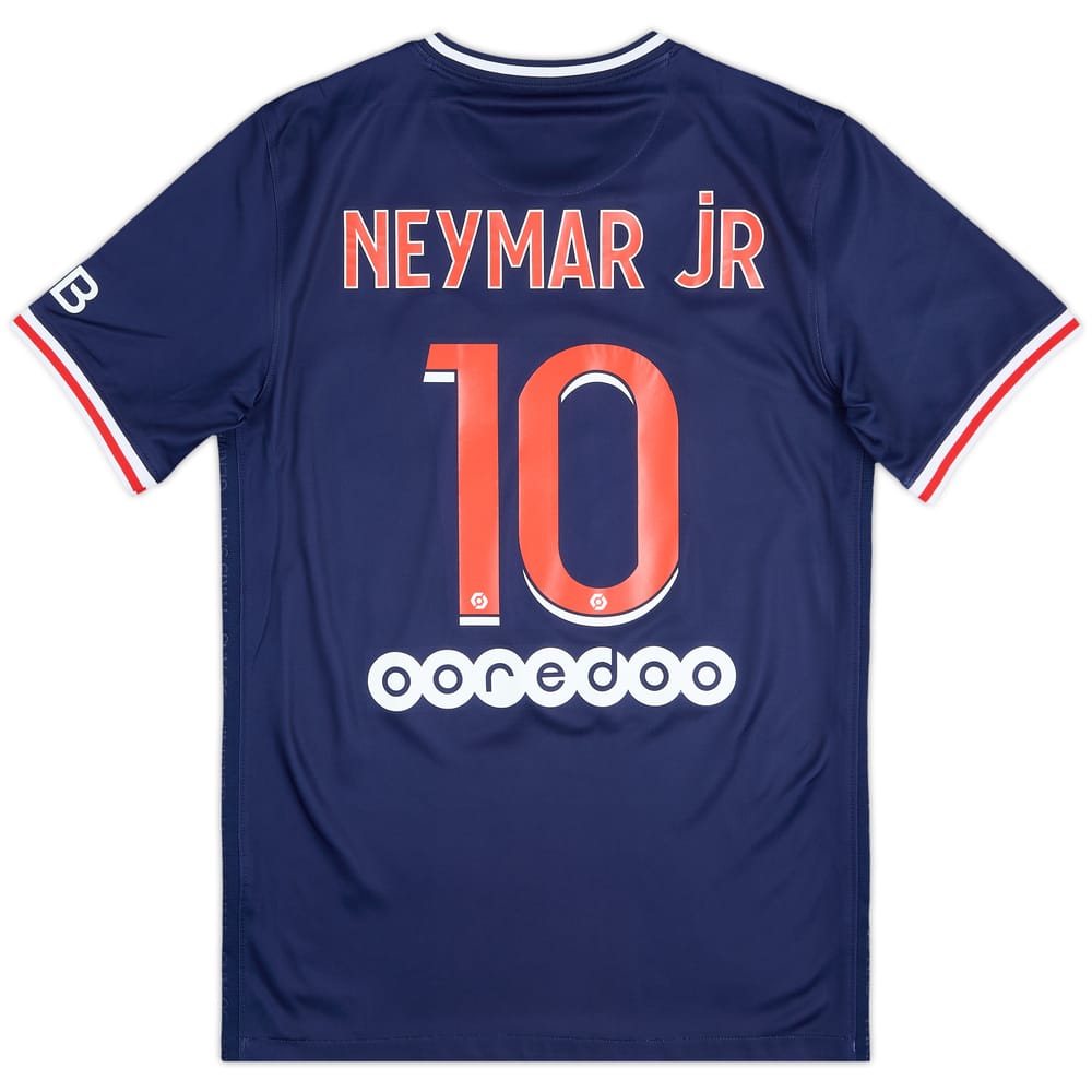 2020-21 Paris Saint-Germain Home Shirt NeymarJr #10 - 9/10 - (S)