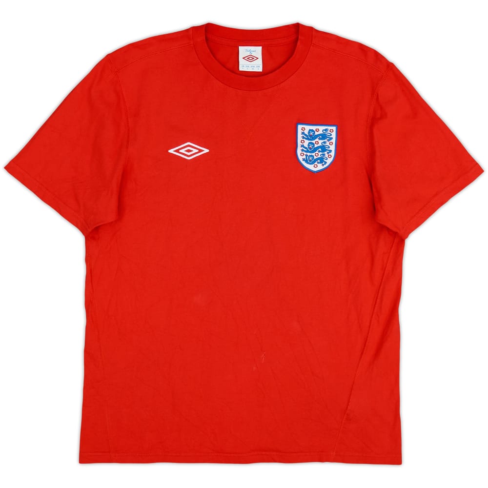 2010-11 England Umbro Training Shirt - 8/10 - (L)