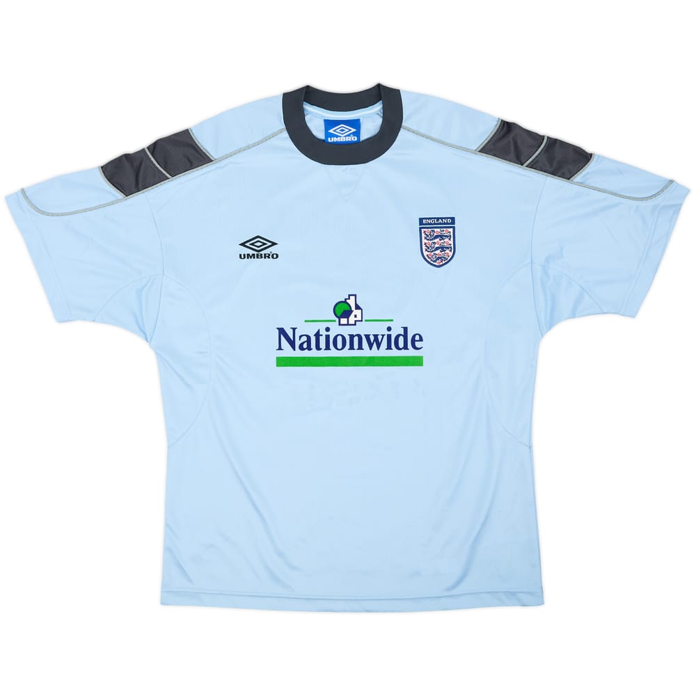 2000-01 England Umbro Training Shirt - 6/10 - (M)