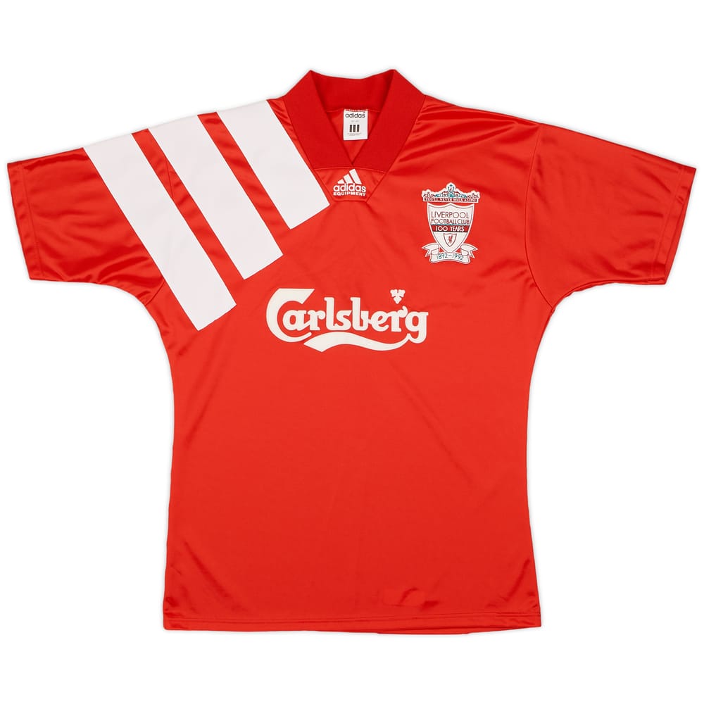 1992-93 Liverpool Centenary Home Shirt - 9/10 - (M)
