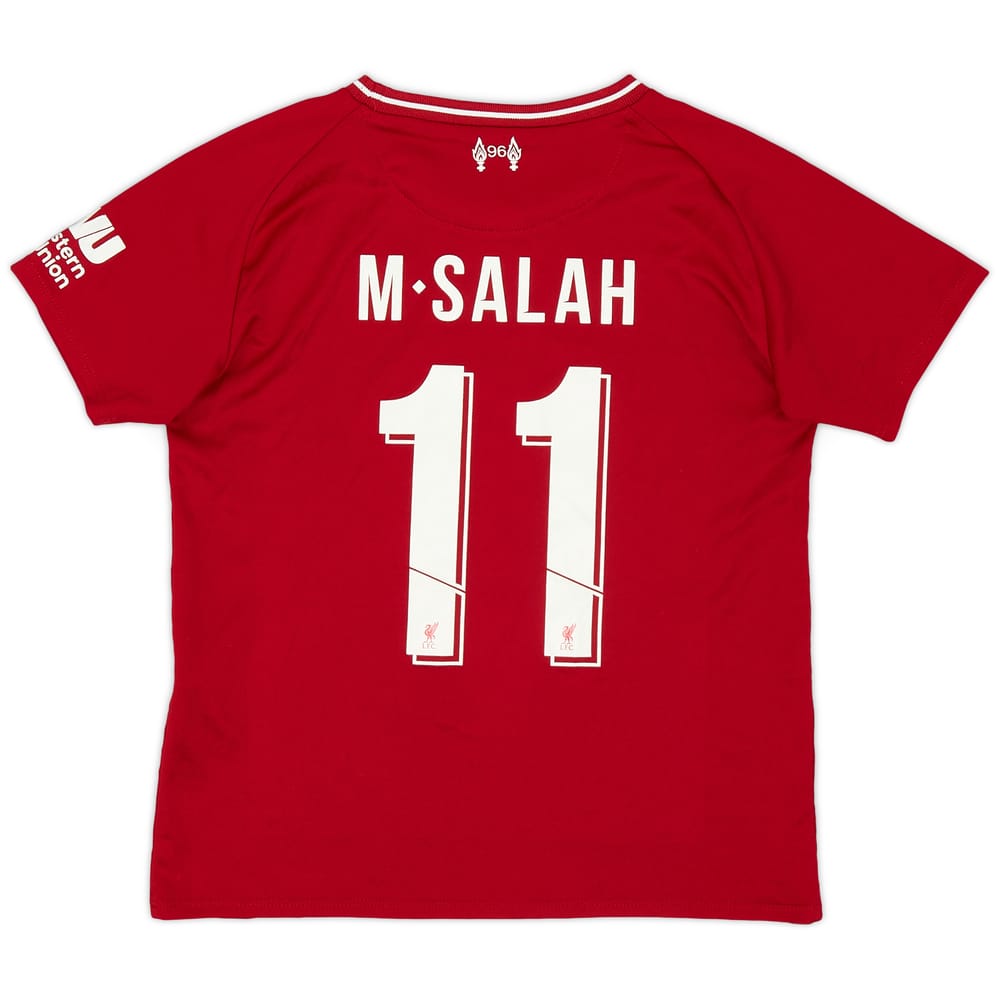 2018-19 Liverpool Home Shirt M. Salah #11 - 8/10 - (XS.Boys)