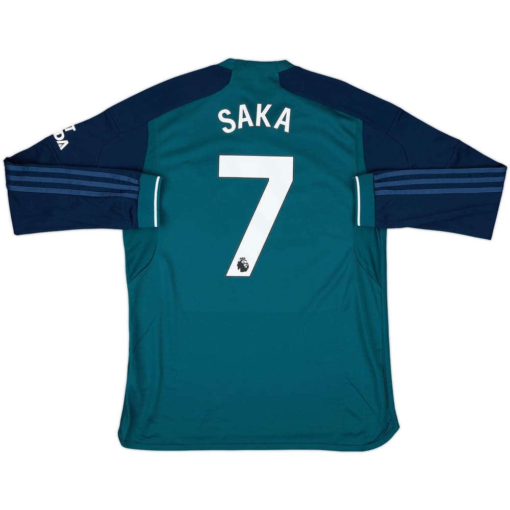 2023-24 Arsenal Third L/S Shirt Saka #7 (L)