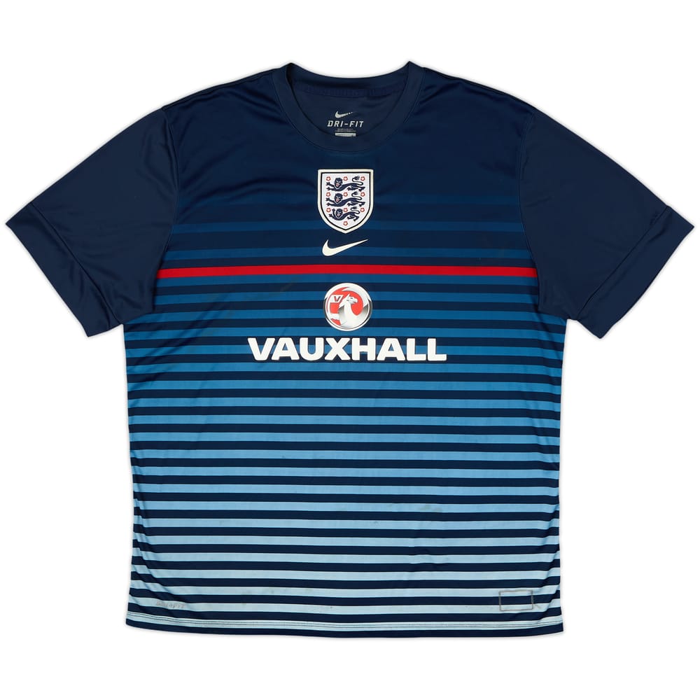 2013-14 England Nike Training Shirt - 7/10 - (XL)