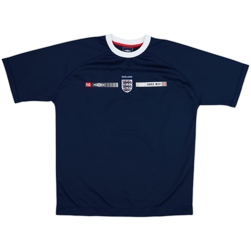 2002-04 England Umbro Training Shirt - 9/10 - (L)