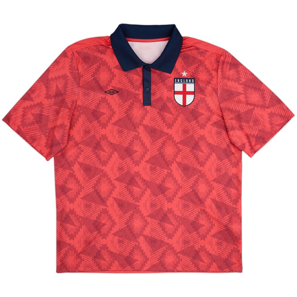 2018 England Umbro Polo Shirt - 9/10 - (XXL)