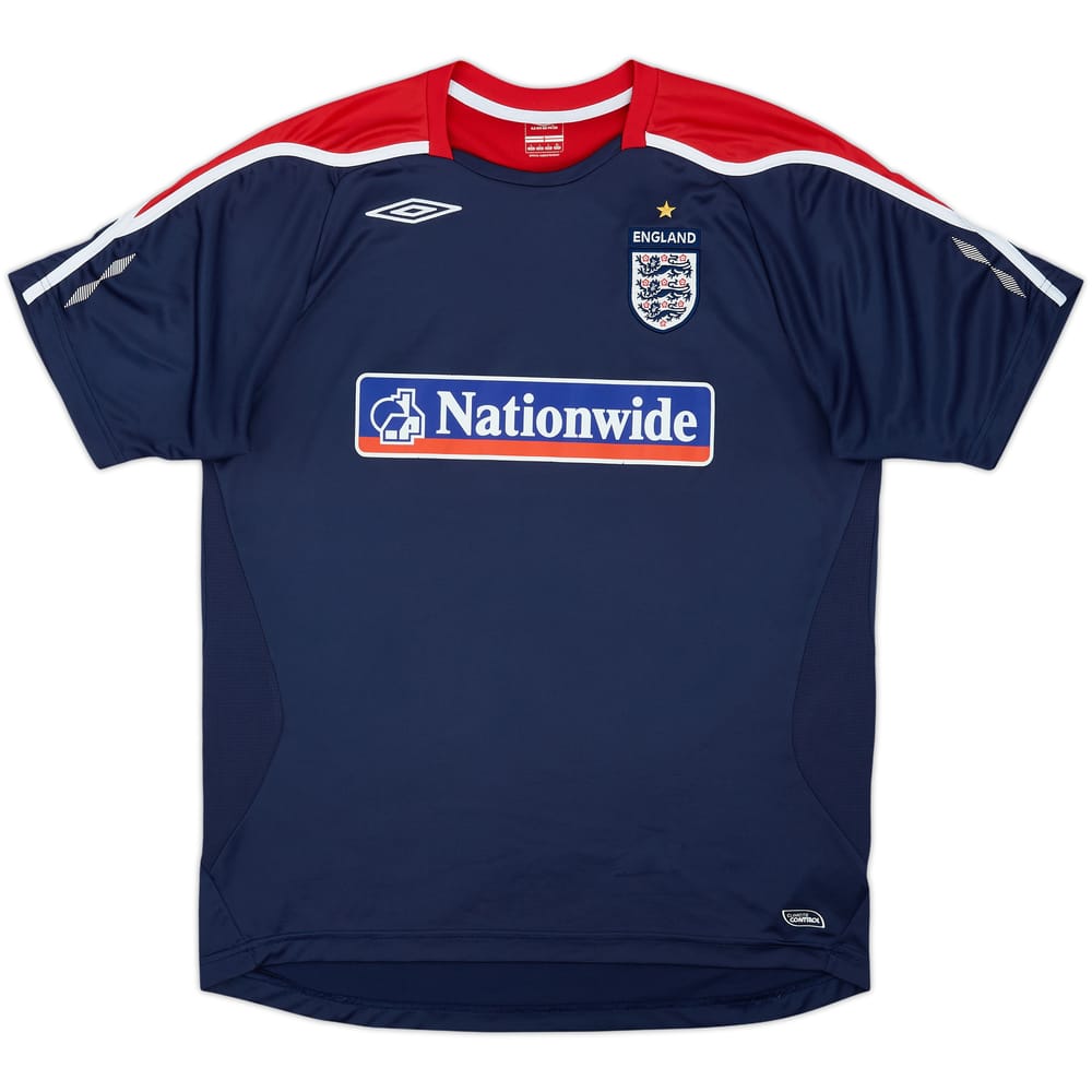 2007-08 England Umbro Training Shirt - 8/10 - (L)