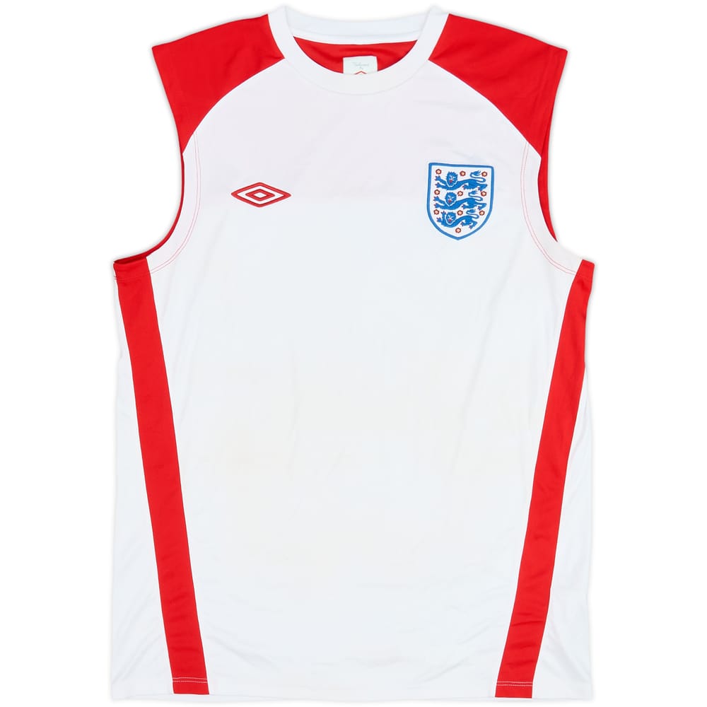 2010-11 England Umbro Training Vest - 7/10 - (L)