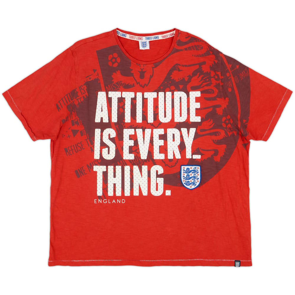 2010s England Graphic Tee - 8/10 - (3XL)