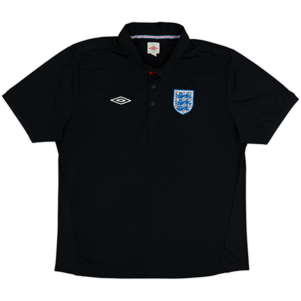 2010-11 England Umbro Polo Shirt - 6/10 - (XXL)