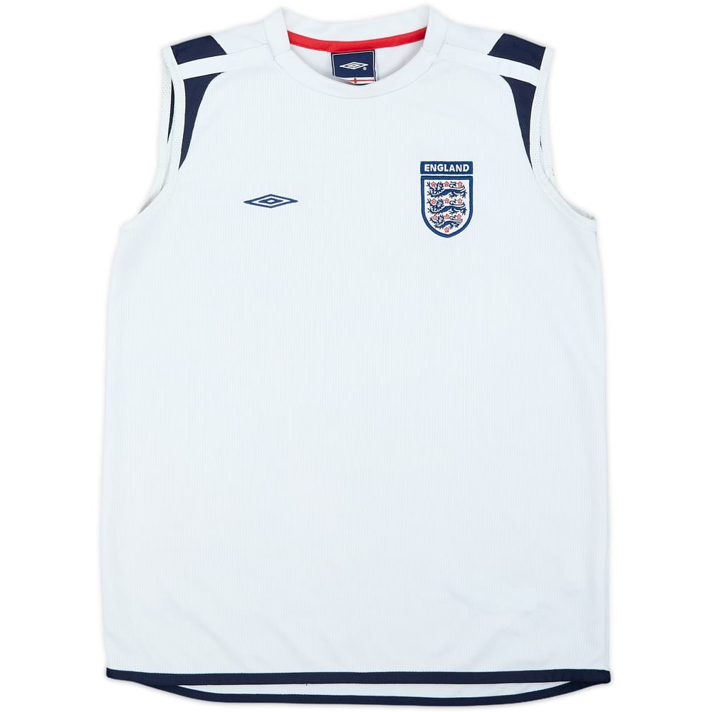 2004-06 England Umbro Training Vest - 6/10 - (XL.Boys)