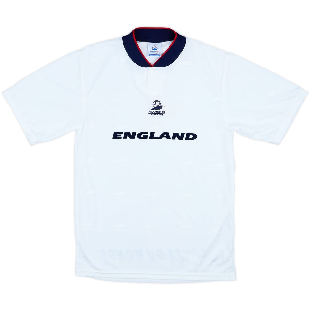 1998 England France 98 Leisure Shirt - 8/10 - (M)