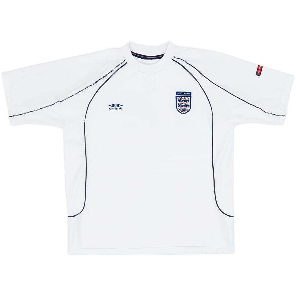 2000-02 England Umbro Training Shirt - 7/10 - (M)