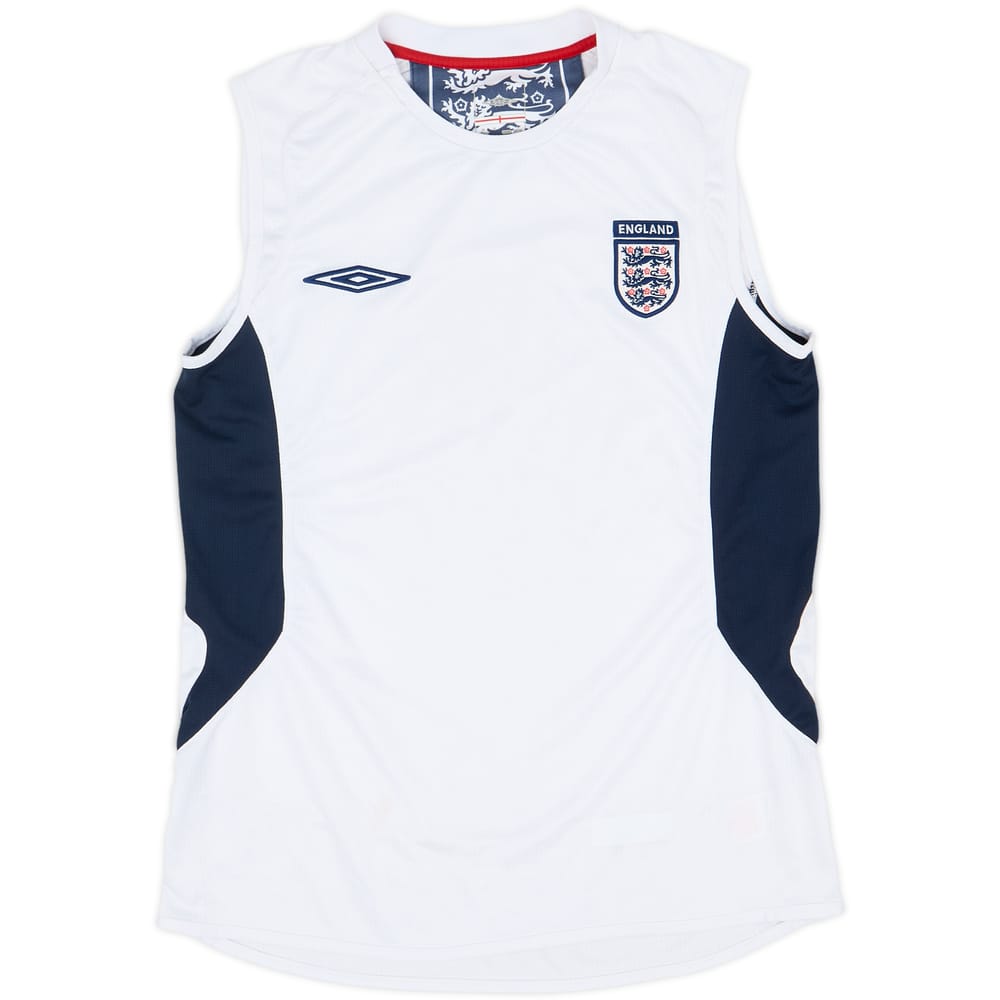 2008-10 Inglaterra Umbro Chaleco de Entrenamiento - 7/10 - (M)