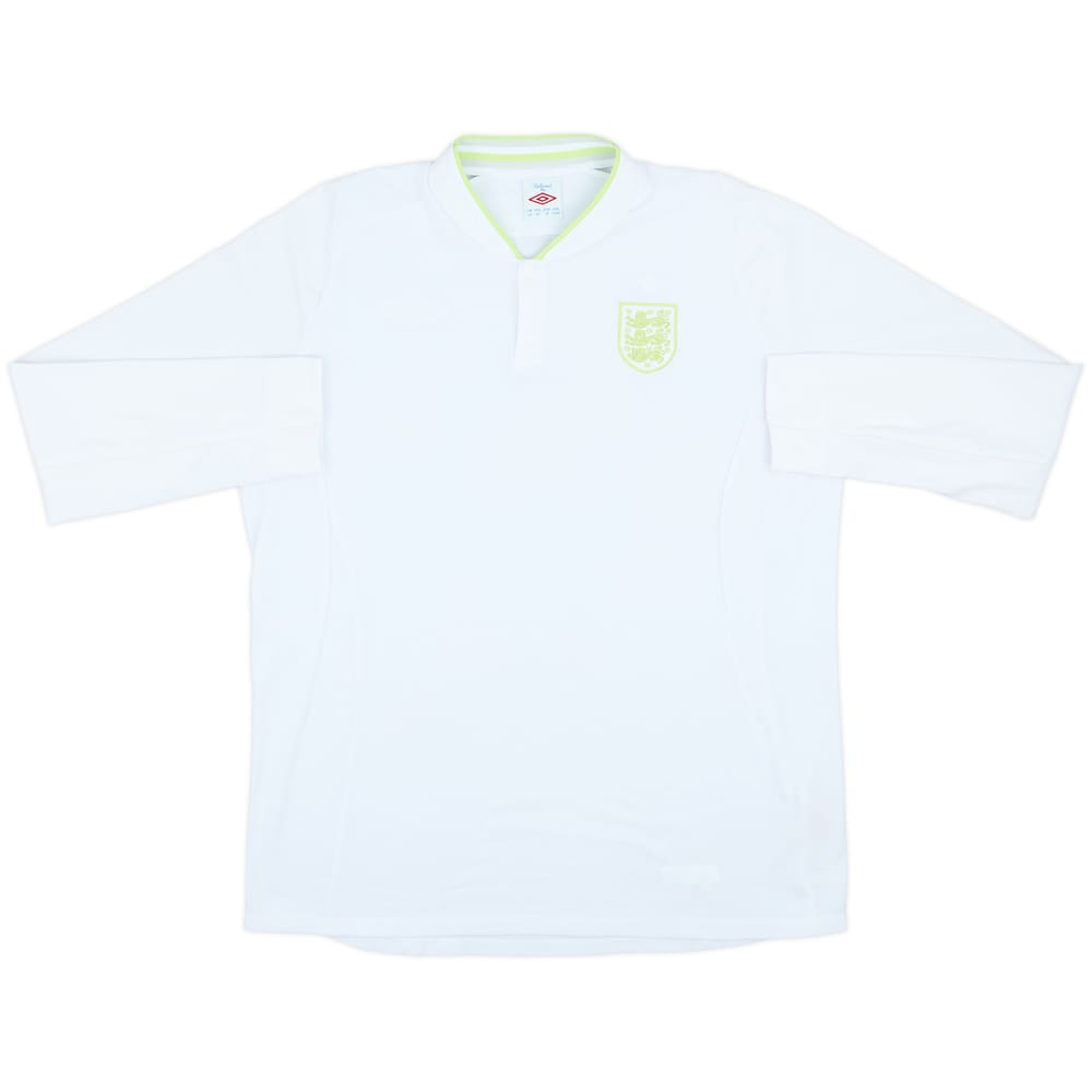 2012-13 England Special Edition Tonal L/S Shirt - 9/10 - (XL)