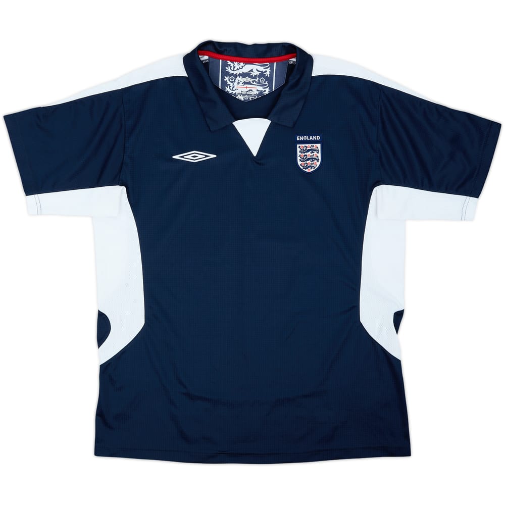 2005-06 England Umbro Training Shirt - 9/10 - (L)