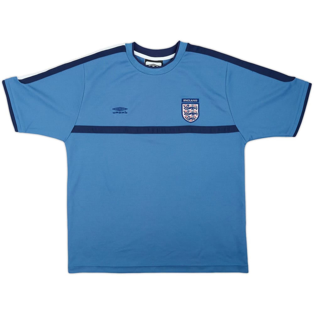 2000-02 England Umbro Training Shirt - 8/10 - (M)