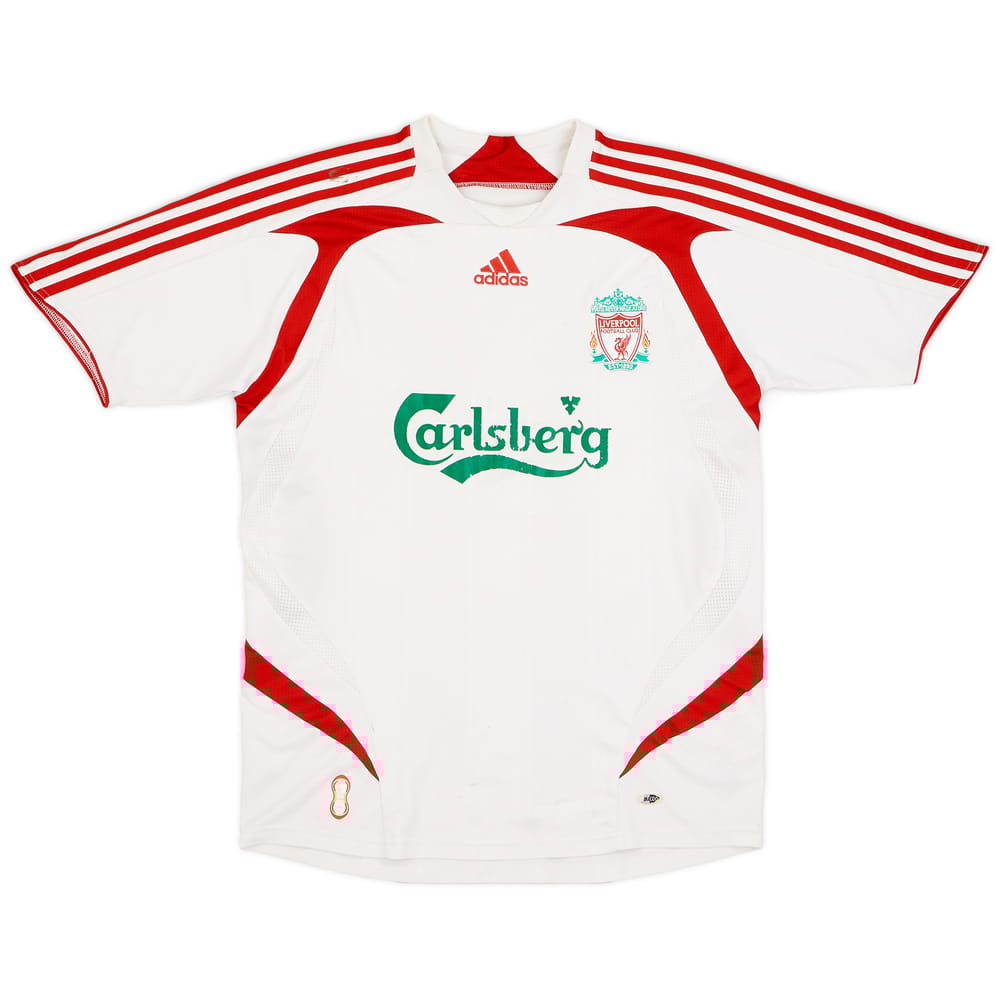 2007-08 Liverpool Away Shirt - 5/10 - (XL.Boys)