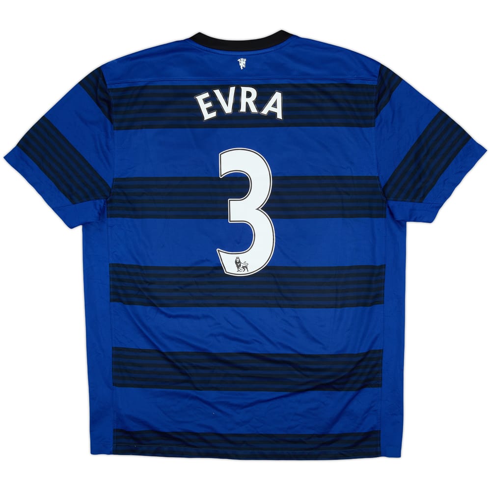 2011-13 Manchester United Away Shirt Evra #3 - 6/10 - (XL)
