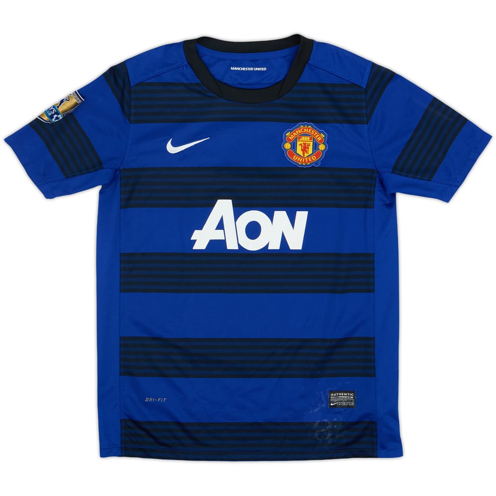2011-13 Manchester United Away Shirt - 5/10 - (L.Boys)