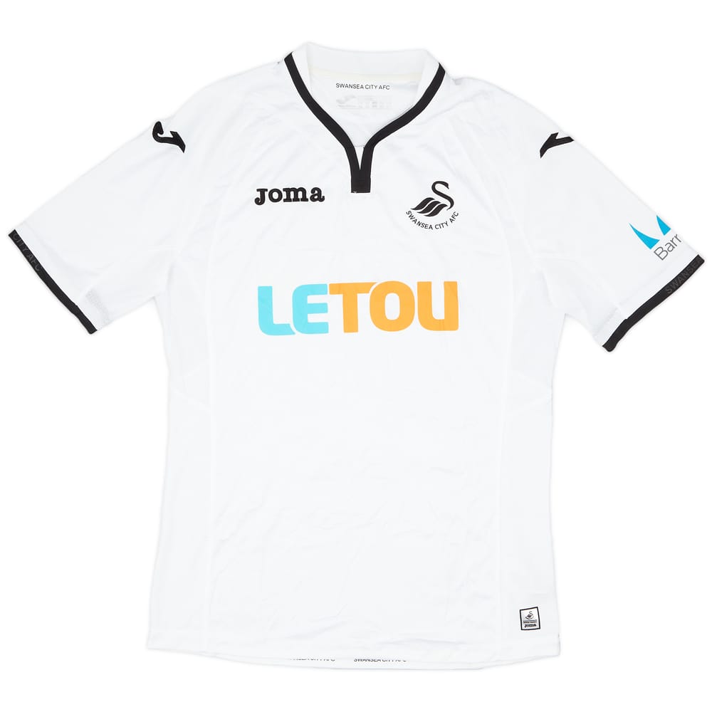 2017-18 Swansea Home Shirt - 9/10 - (XL)