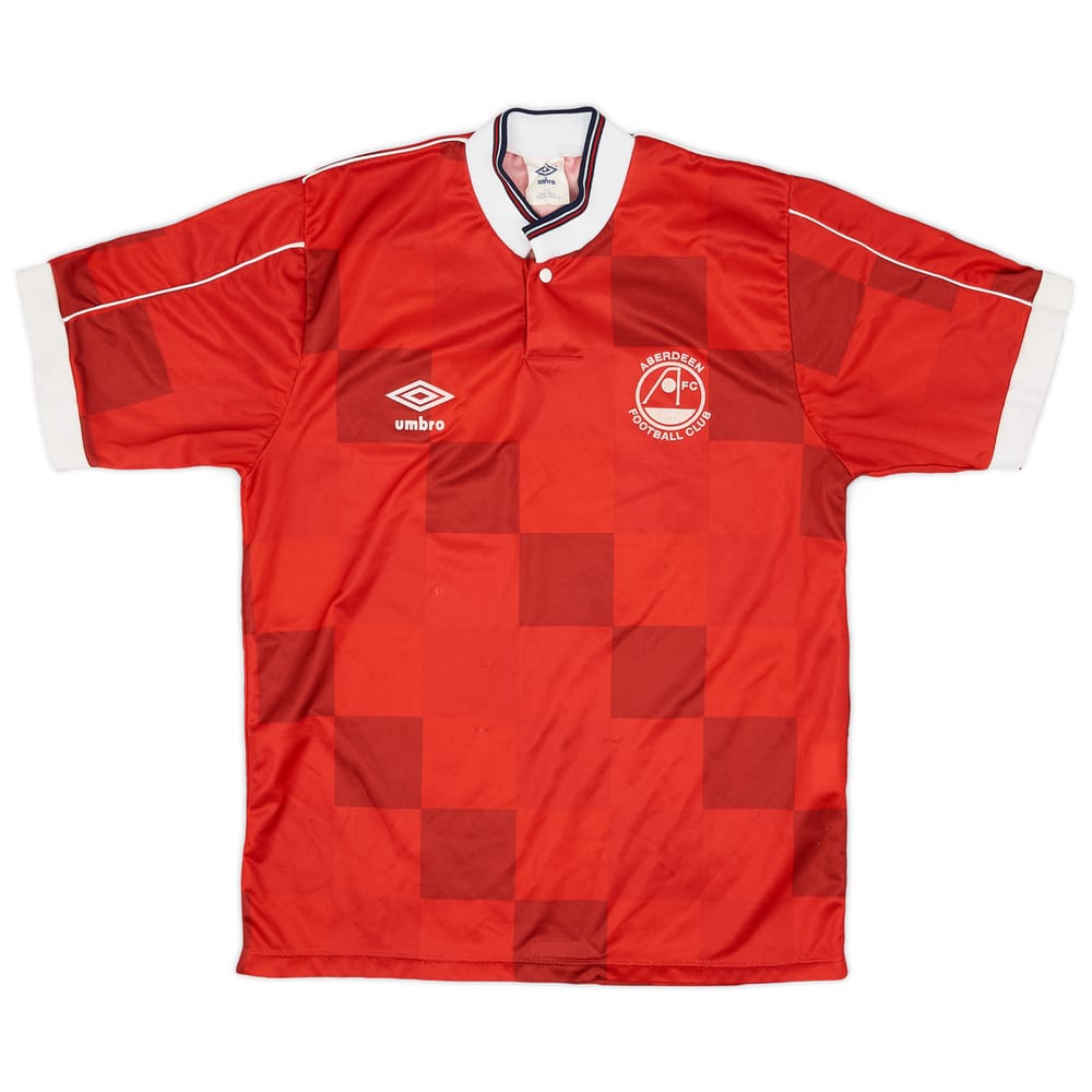 1987-90 Aberdeen Home Shirt - 9/10 - (S)