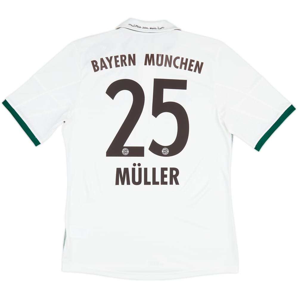 2013-14 Bayern Munich Away Shirt Muller #25 (M)