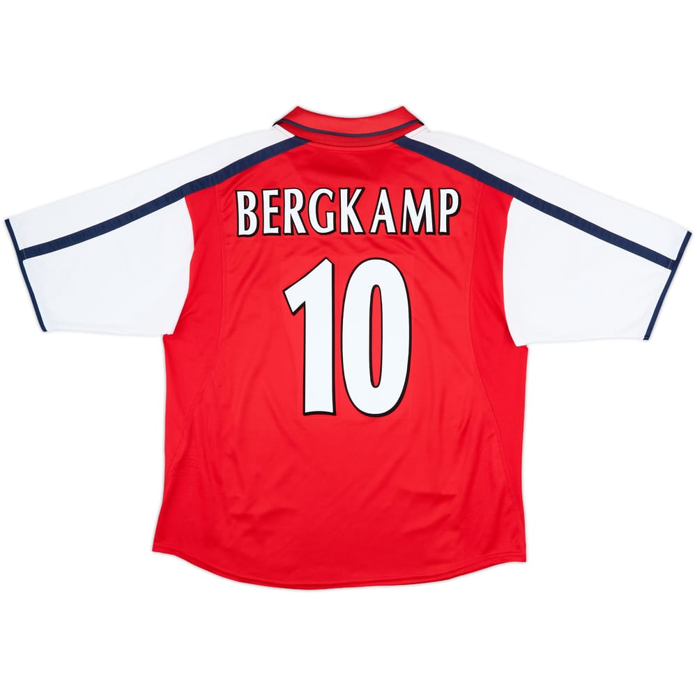 2000-02 Arsenal Home Shirt Bergkamp #10 - 6/10 - (L)