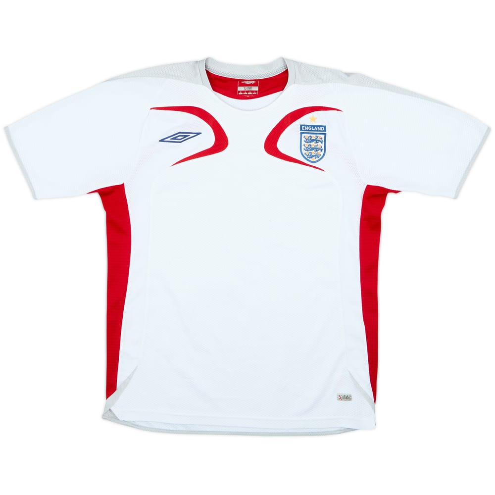 2006-07 England Umbro Training Shirt - 8/10 - (M)