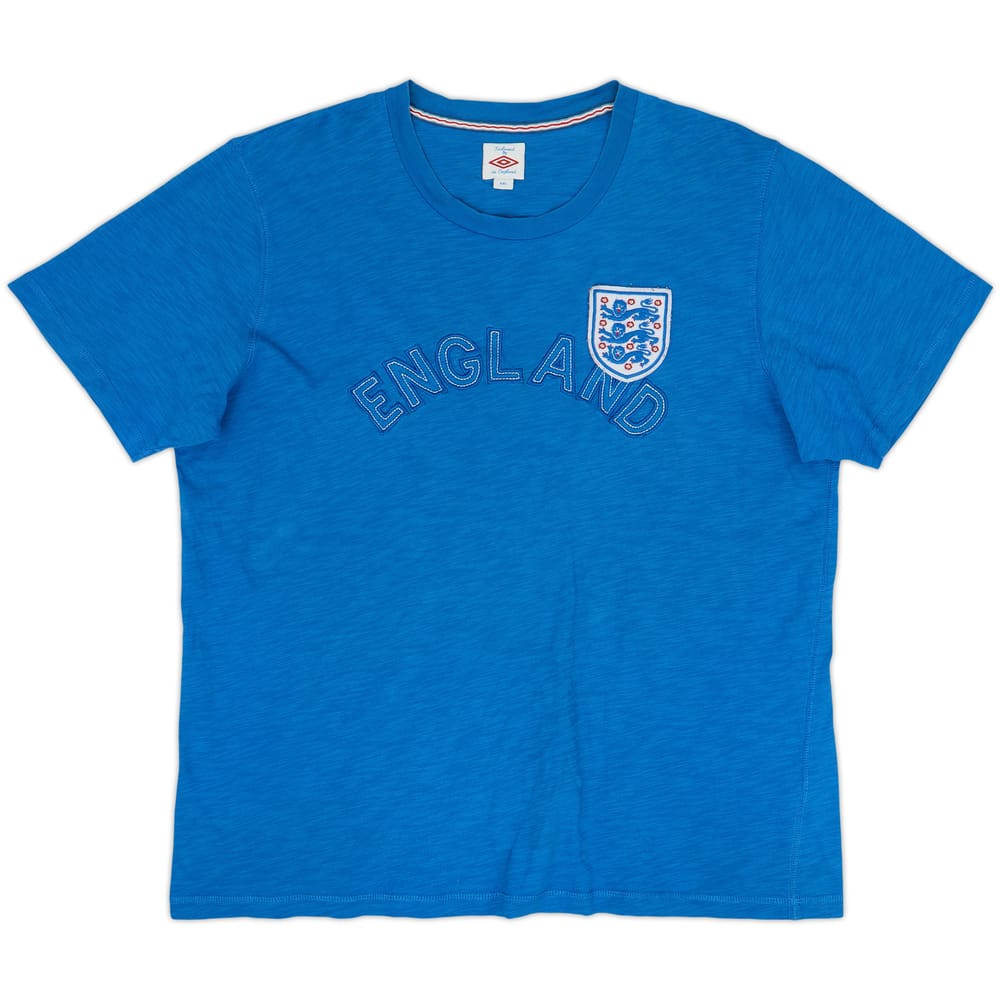 2010-12 England Umbro Cotton Tee - 9/10 - (XXL)